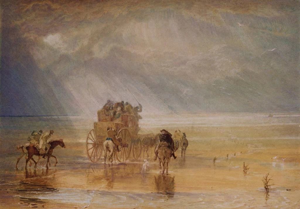 Lancaster Sands, 1816 - Birmingham Museums and Art Gallery